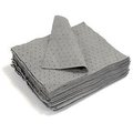 Meltblown Technologies Universal Dimpled Absorbent Pads, Medium Weight, 18" x 15", Gray, 100/Bale GDML100